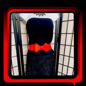 NWT Black Lace skirt